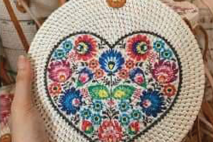 Rattan - Woven Bags Genuine with Different Design -D39 Rattan Bags